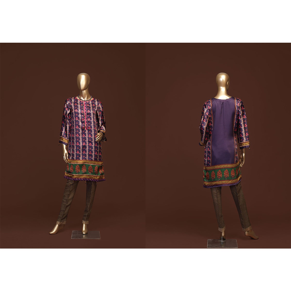 BIN SAEED 1 piece Stitch Silk Printed kurti Collection - Per Set - 11 Piece