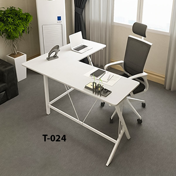 L Shaped Official Work Station Computer Desk Model (024)