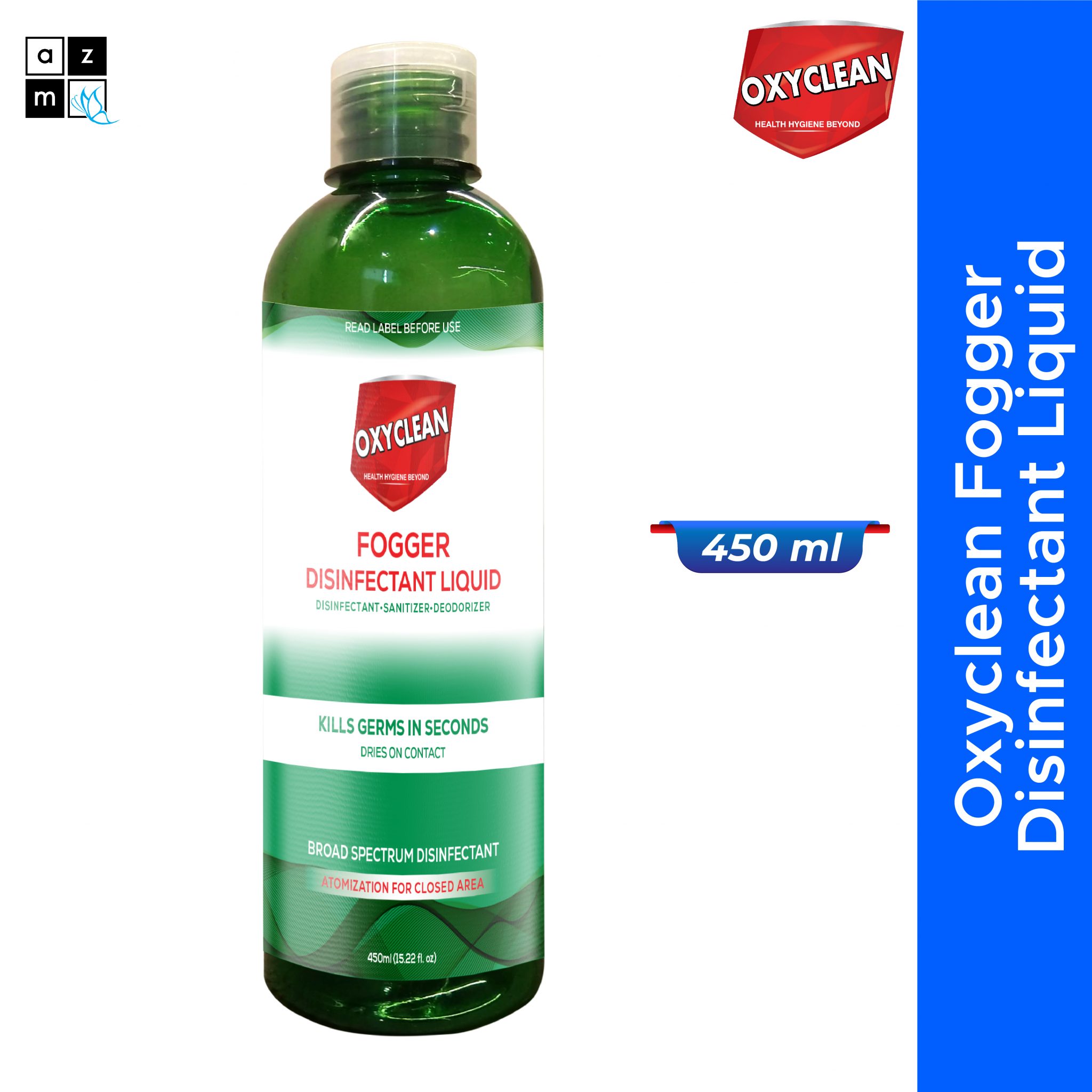 Oxyclean Fogger Disinfectant Liquid Spray - 450 ml