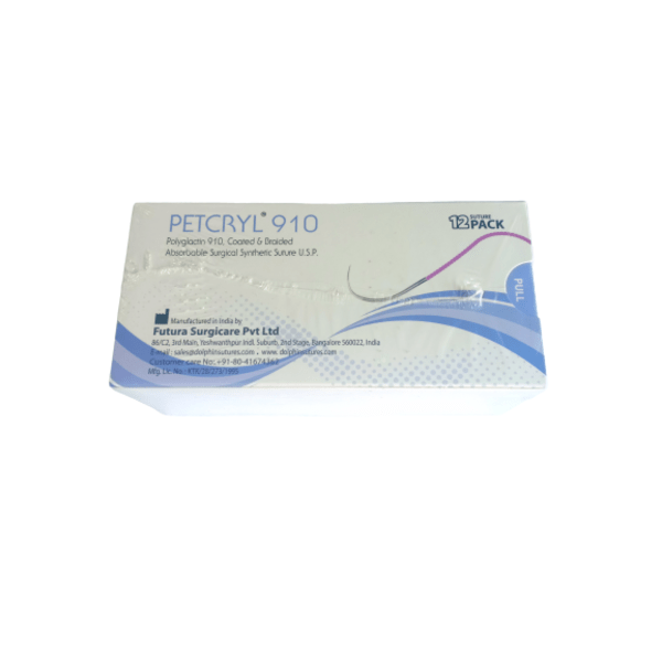 100% Original PETCRYL-910 Absorbable Syrgical Synthetic Suture U.S.P(DS-2346DA)