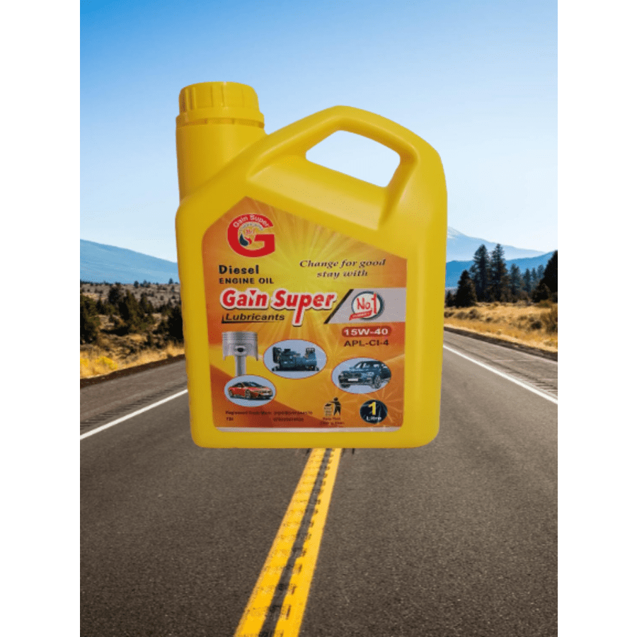 GAIN Super No 1 Lubricants 1 Litre Multi Grade Engine Oil 15W-40