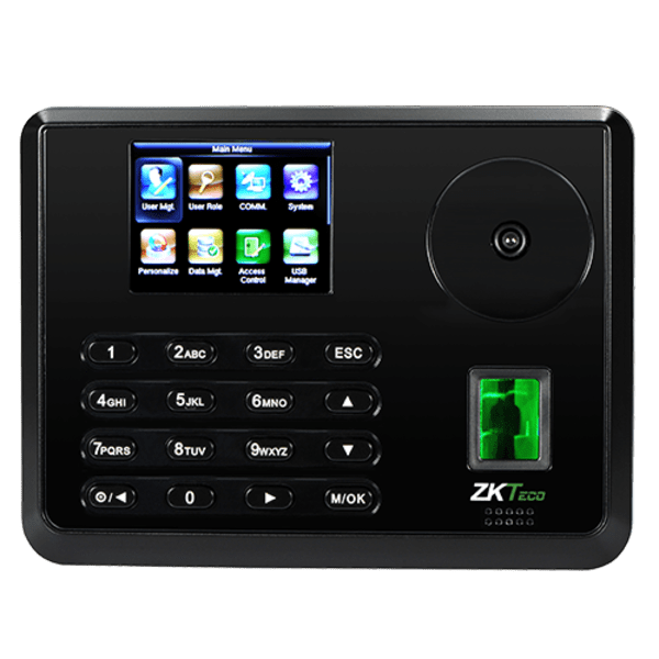 P160 : ZKTeco P160 Multibiometric Time Attendance & Access Control Terminal