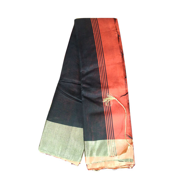 Beautiful design and attractive color 100% cotton tat saree