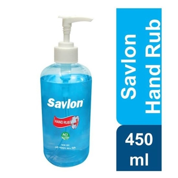 SAVLON HAND RUB 450ml BOTTLE