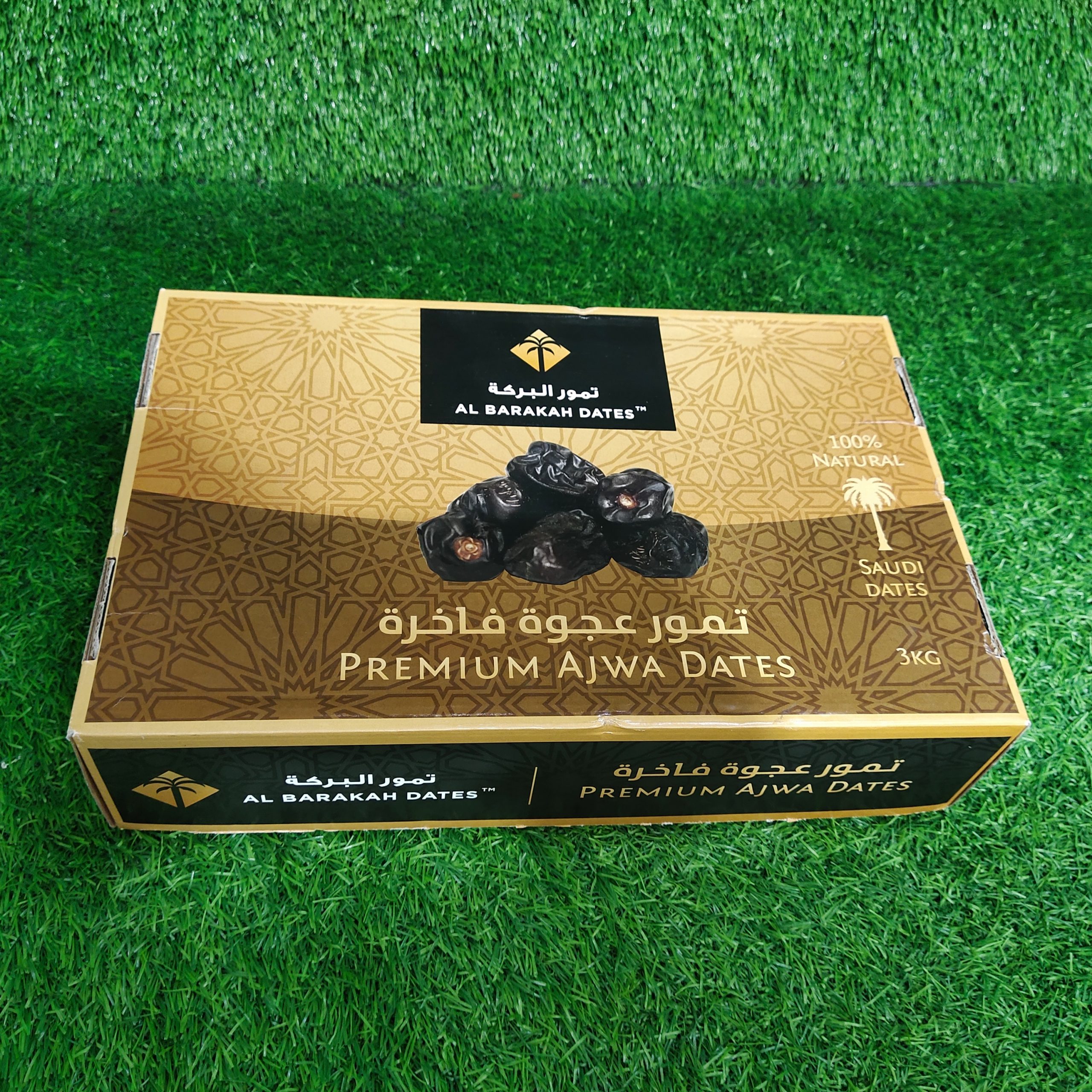 Premium quality Ajwa Dates Full Fresh and Chemical Free( 3 kg per Box)