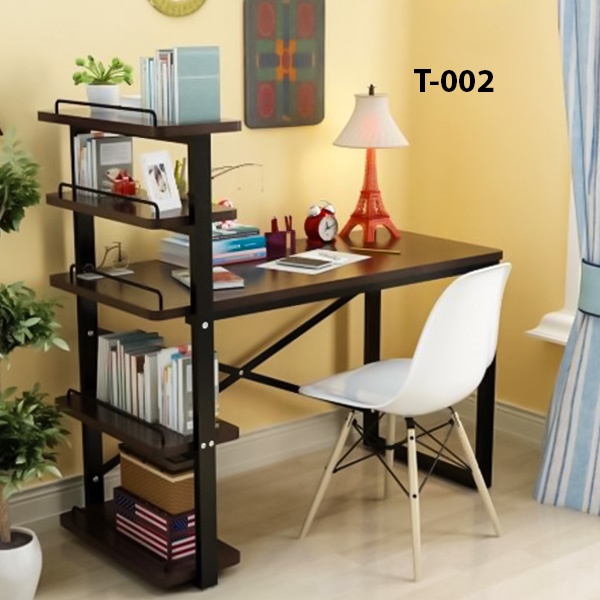 High-Quality materials Children Desk Computer Table Family Small Bookcase Simple Office Student Study-in Children Tables Model (002)