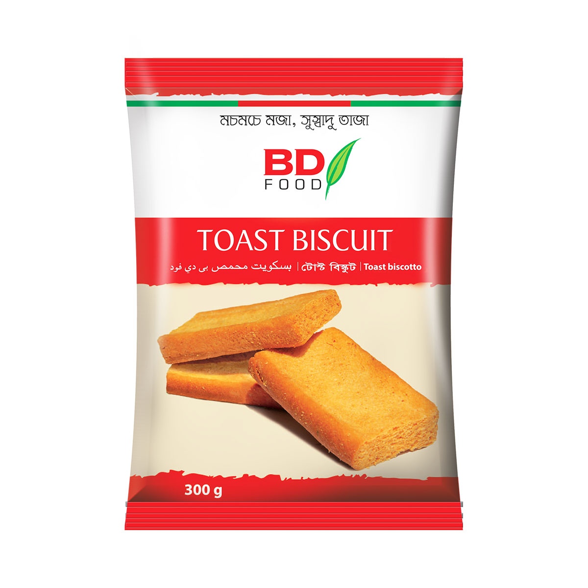 BD Noly Toast Biscuits - 300gm (Per Carton 12 Piece)