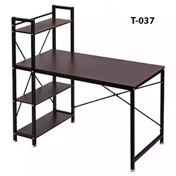 Children Reading and Computer Table with Bookshelf Model (037)