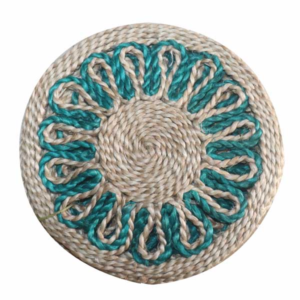 Jute Glass Coster ( Handmade )