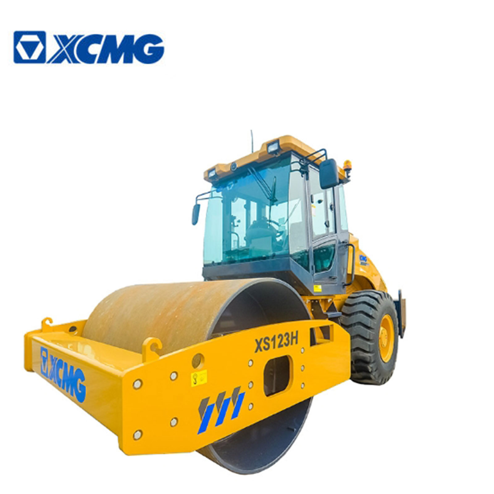 XCMG Official Xs123h 12 Ton Single Drum Vibratory Road Rollers Compactor