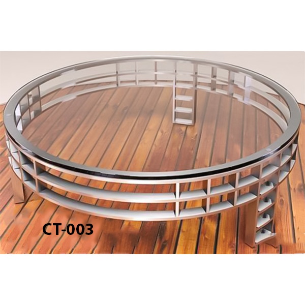 Modern Steel Center Table Model (003)