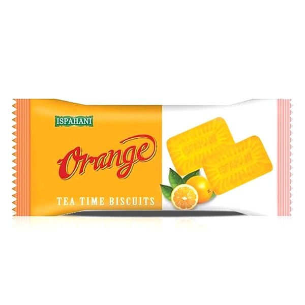 Ispahani Orange Tea Time Biscuit Packet-70 gm High-Quality Healthy Biscuit