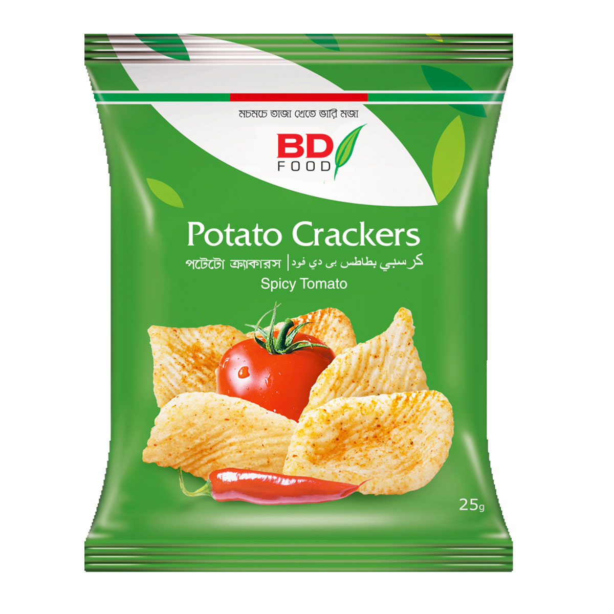 BD Potato Crackers - 25gm (Per Carton 80 Piece)