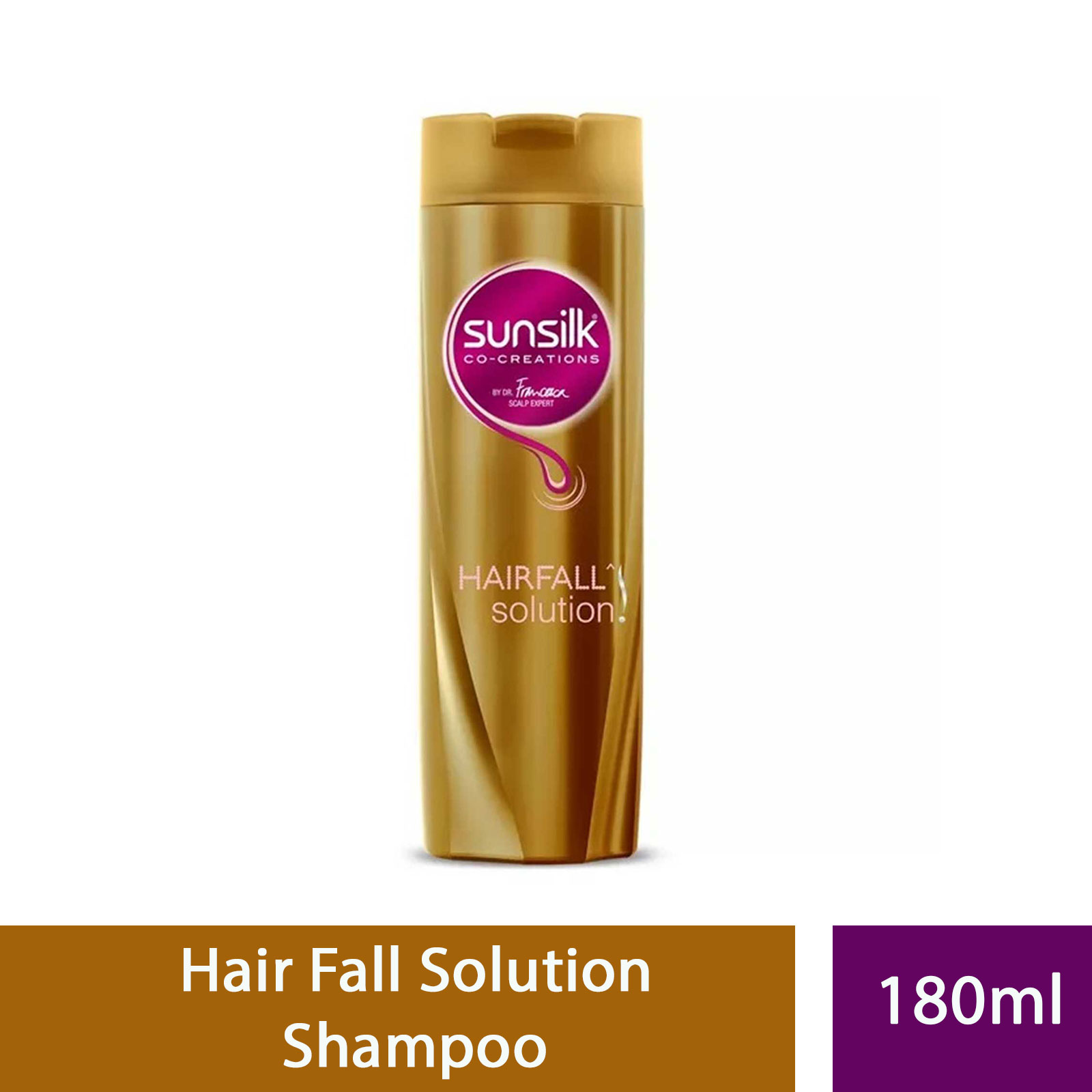Sunsilk Shampoo Hair Fall Solution- 180ml, Per Carton size 24 Piece