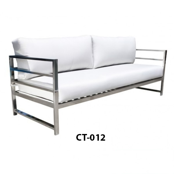 Modern Stainless Steel Sofa Furniture Bangladesh Model (012)