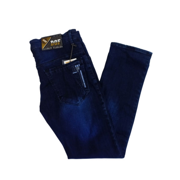 Hot Selling Mens Low MOQ High Quality Tissue Jeans Wholesale