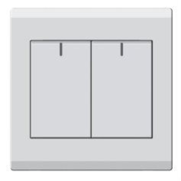 European Standard ART DNA E-3 Series 2 Gang 1 way Switch