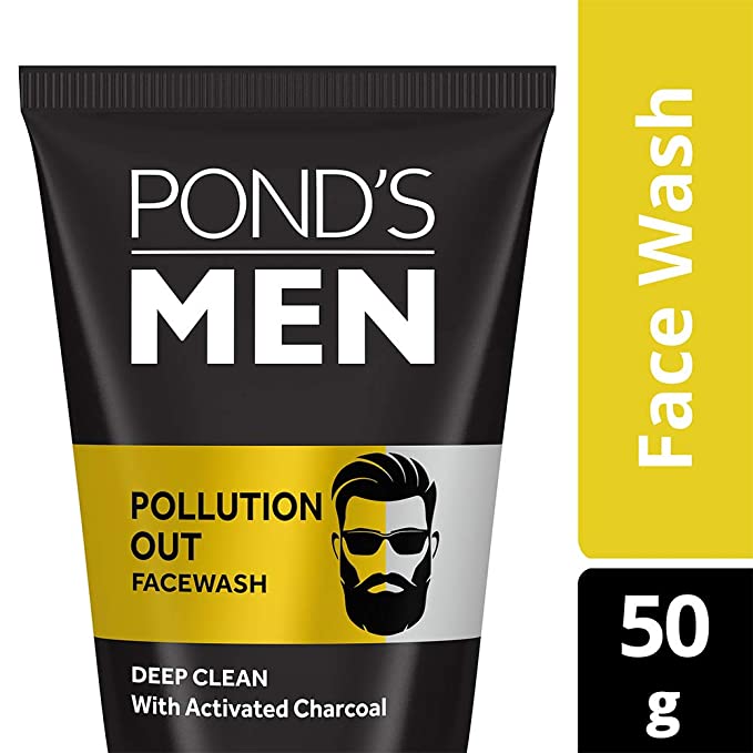 Pond's Men Pollution Out Face Wash- Per Carton 24 Packs- 50g