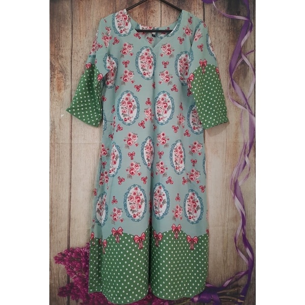 Floral Ball Print Single Kameez