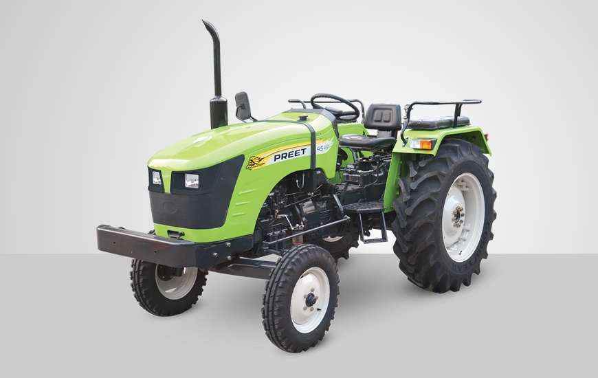 BRAND NEW PREET 4549 - 2WD - TRACTOR - 45 HP - AGRICULTURAL TRACTOR - FOUR STROKE DI, 3 CYLINDER - BOSCH (FUEL PUMP) - WATER COOLING SYSTEM - 4549 THE CHALLENGER (UNMATCHED POWER & STYLE)