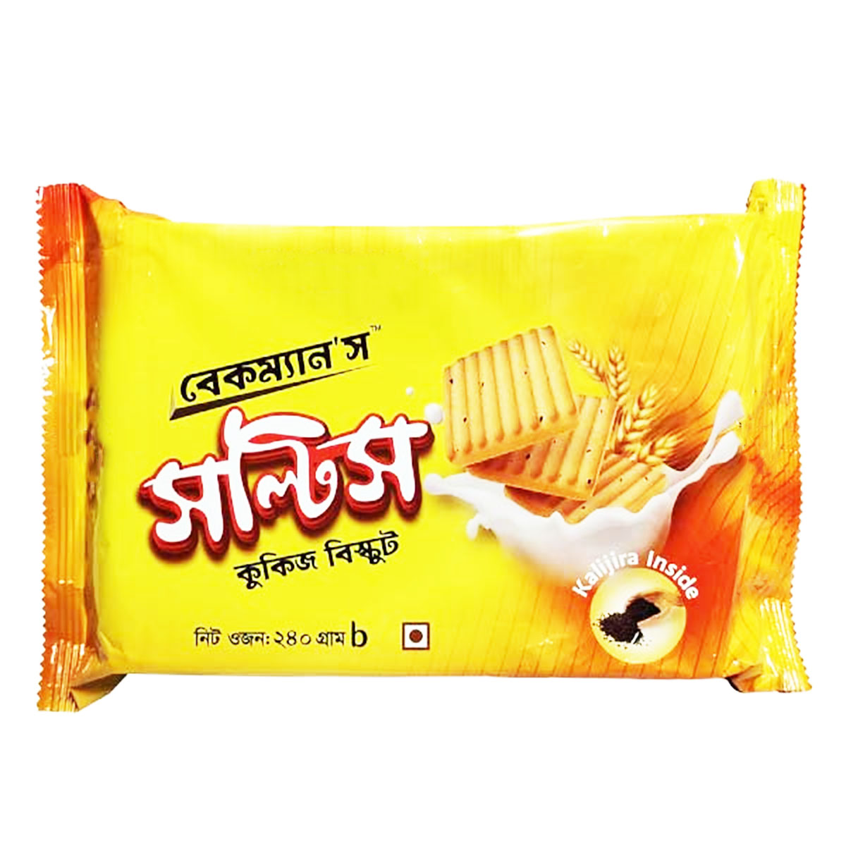 Bakeman's Saltice Cookies family Pack - 240gm (Per Carton - 6 Piece)