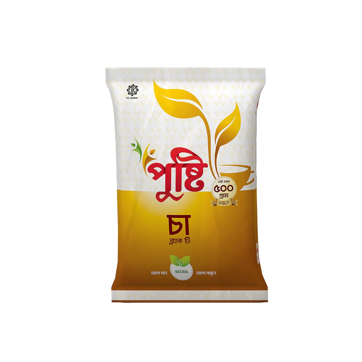 Pusti Tea Gold - 500gm (Per Carton - 50 Piece)