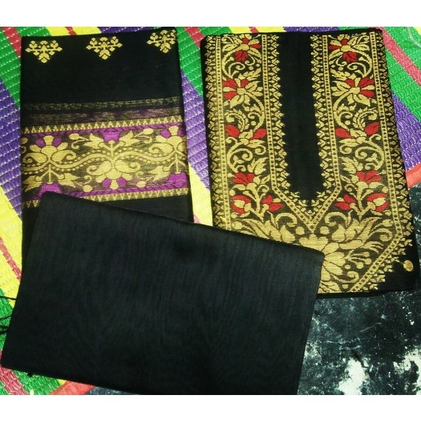 Pure cotton Tat three piece(তাত থ্রী পিস)- 20209