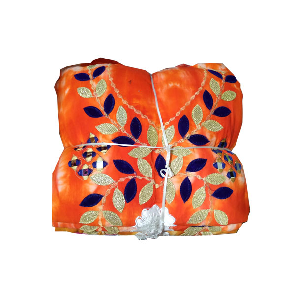 Embroidery with beautiful handwork 100% cotton colorful batik 3 piece