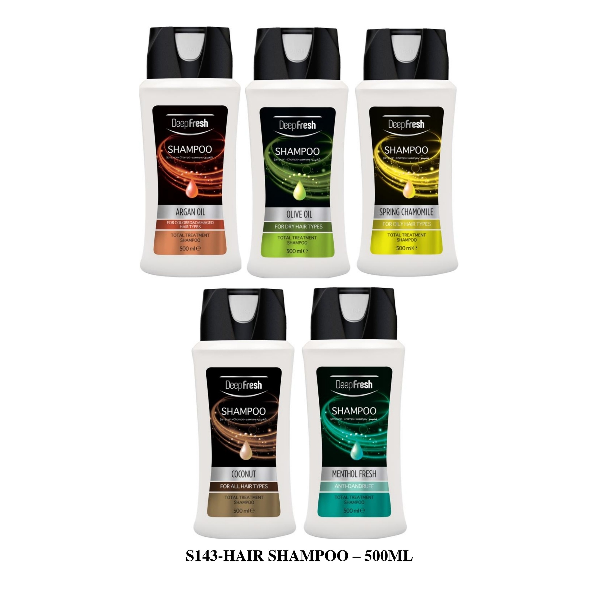 ORIGINAL DEEP FRESH HAIR SHAMPOO(500ML) IMPORTED FROM TURKEY