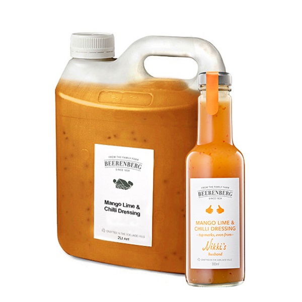 BEERENBERG MANGO LIME & CHILLI DRESSING (2L) IMPORTED FROM AUSTRALIA