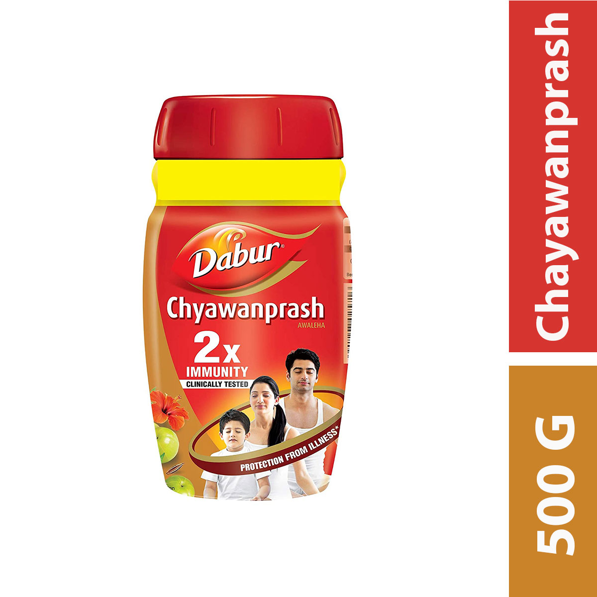 Dabur Chyawanprash- Chemical Free- Natural and Safe- Per Case 24 Pieces 500g