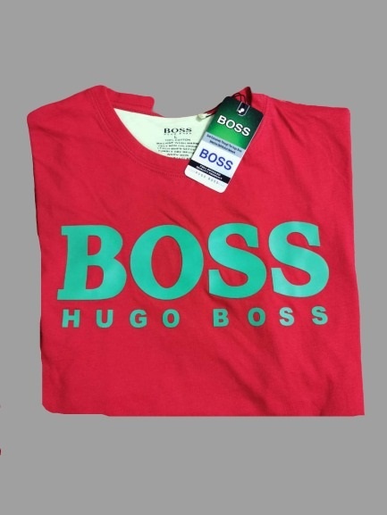 Original BOSS (HUGO BOSS) Export quality T-Shirt for Gents