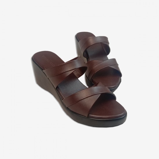 Two Belt Balance Heel ladies Sandle