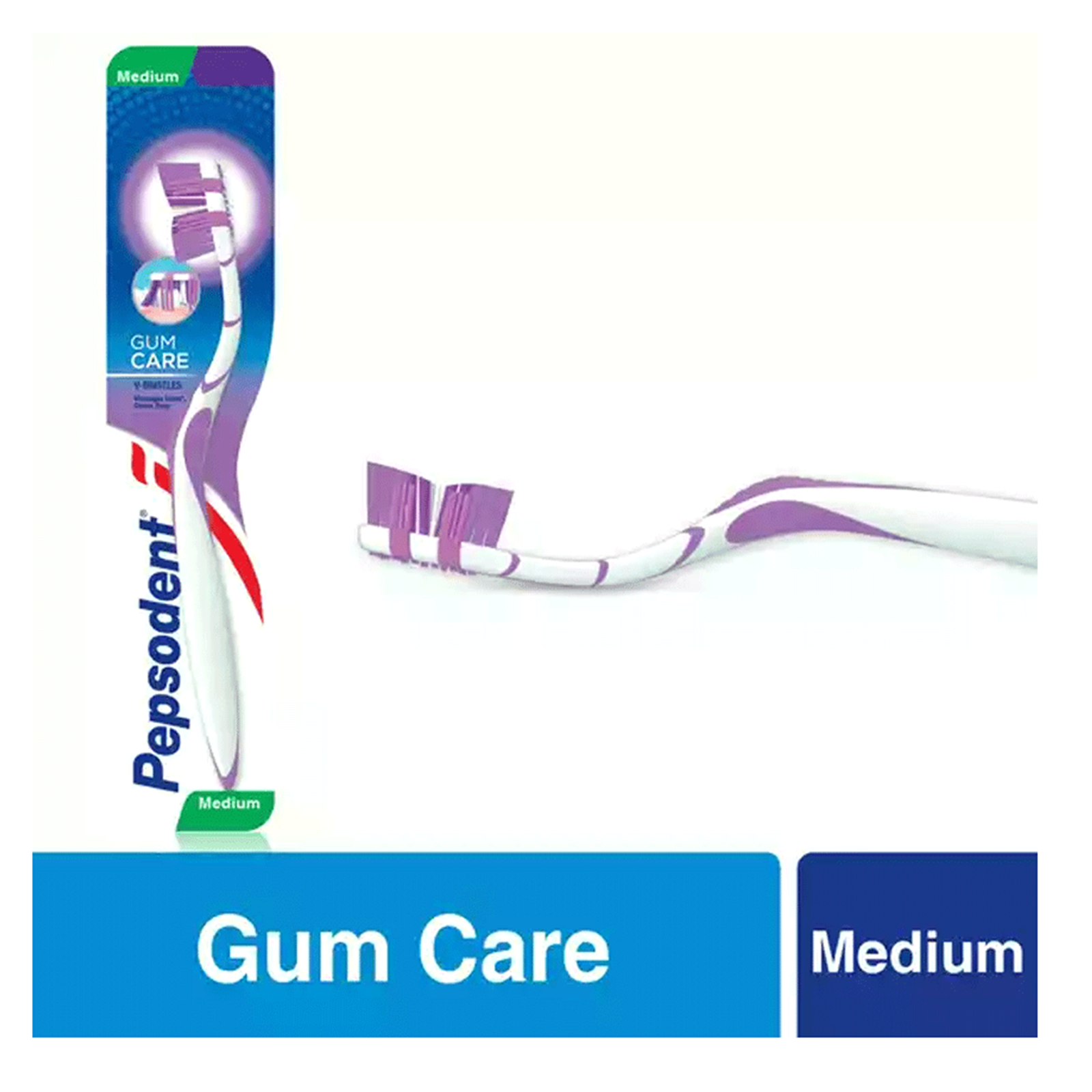 Pepsodent Gum Care Medium Toothbrush, Per Carton size 48 Piece