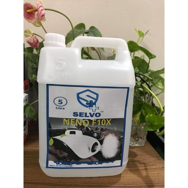 Selvo NENO F10X Disinfectant liquid for fog machine Five liter bottle