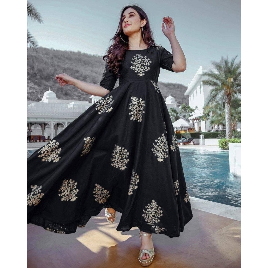 One Piece Readymade Printed Kurtis For Woman(MOH-2006)