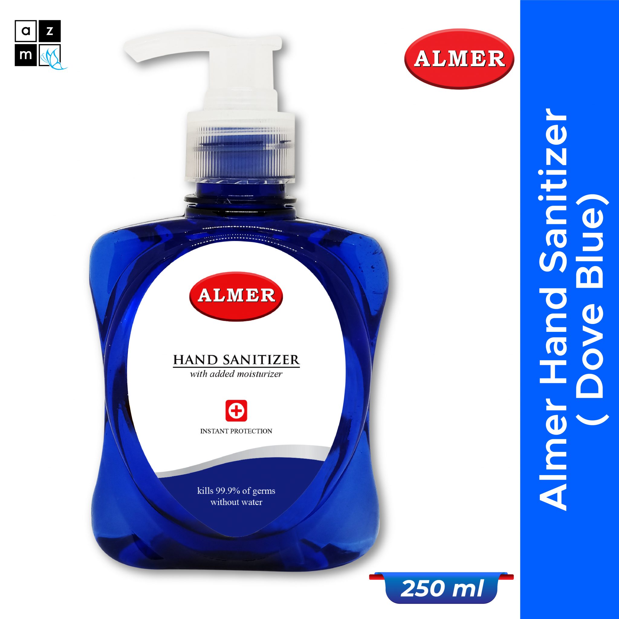 ALMER Hand Sanitizer(Dove Blue) - 250ml