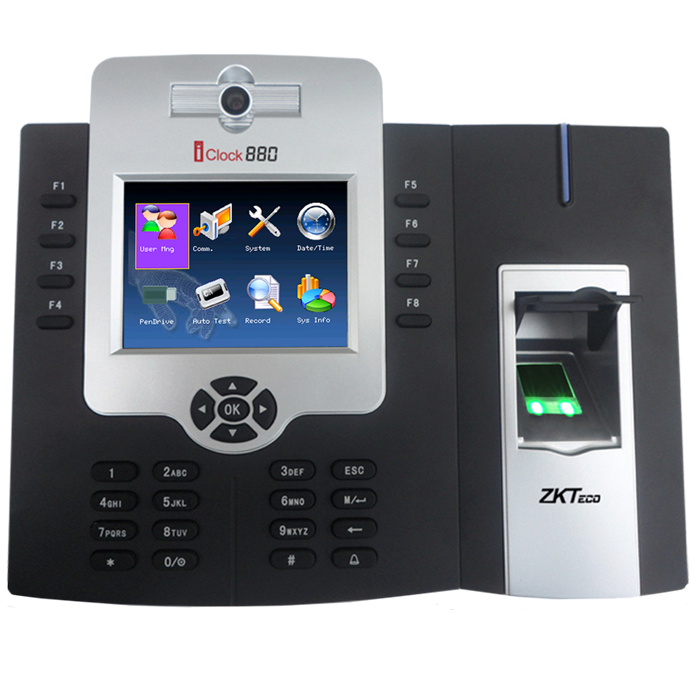 iClock880 : ZKTeco iClock880 Time Attendance and Access Control Terminal