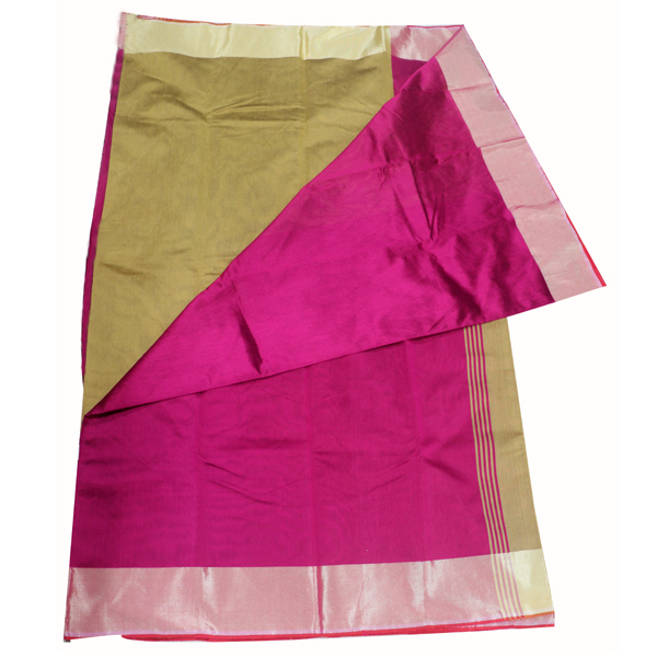 Plain Patlu Silk Saree