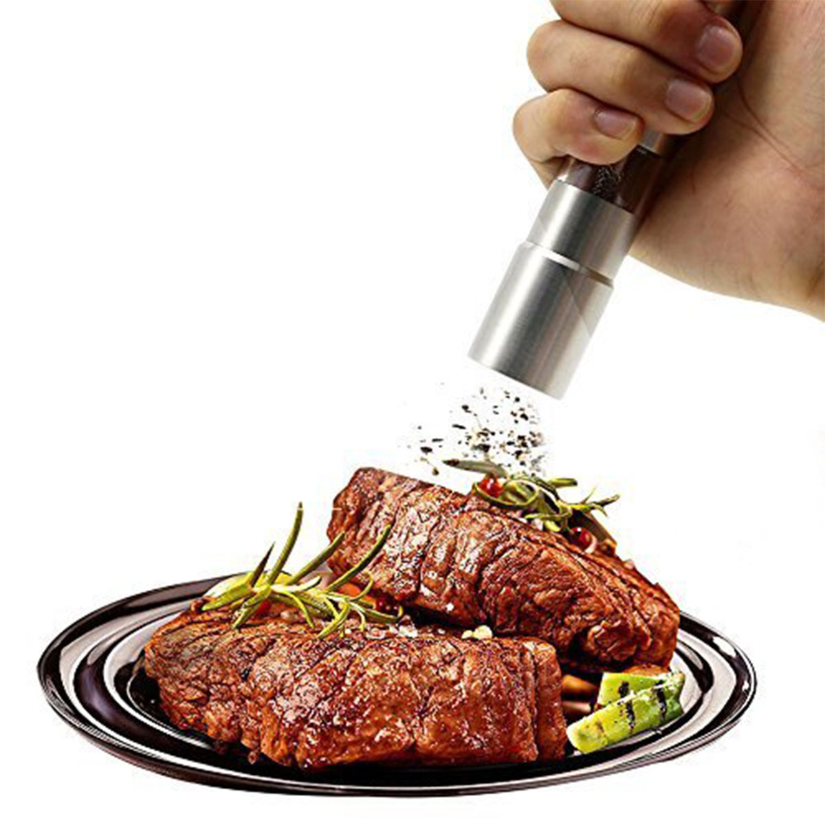 PEPPER MULLER MERICA & PEPPER GRIND GOURMET SALT & PEPPER MULLER MG600A