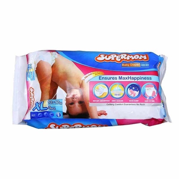 Supermom Baby Diaper Extra large(3 Pcs)