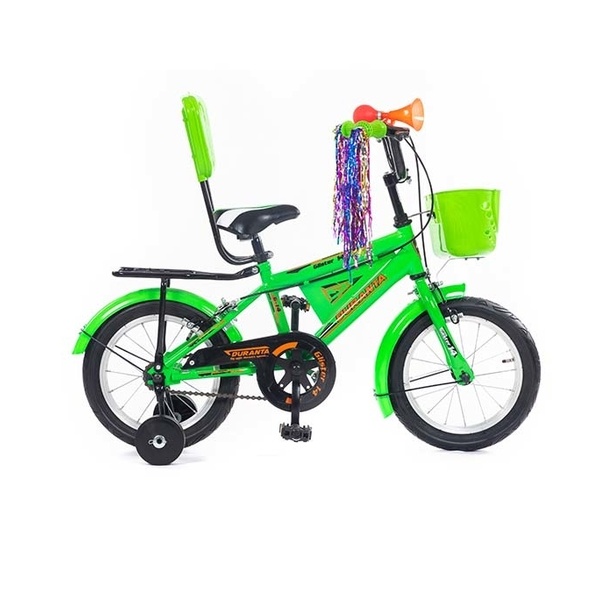 Duranta Steel 1-Spd Glister 14 Bicycle Green color
