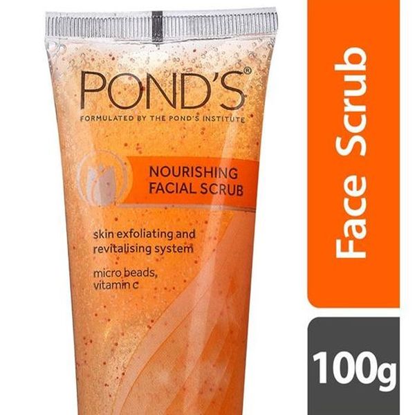 Pond's Nourishing Facial Scrub Facewash- Per Carton 48 Packs- 100g