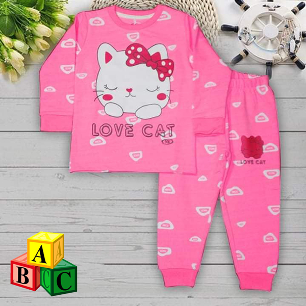 Kids winter Full Sleeve T-shirt and Full Pant (Model: ATS-01)