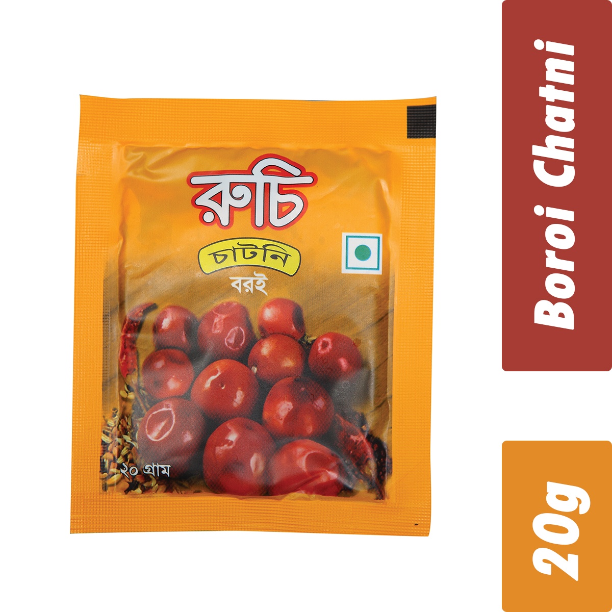 Ruchi Chutney (Boroi)- Per Carton 420 Pieces- 20g