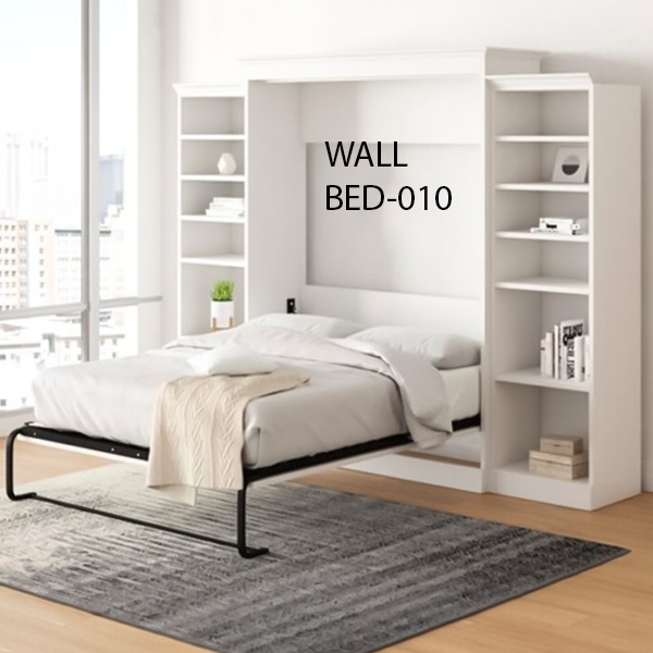 Smart Modern Murphy Wall Bed with cabinet Supplier in Bangladesh Model (010)