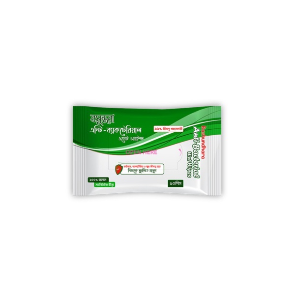 Bashundhara Anti-Bacterial Wet Wipes