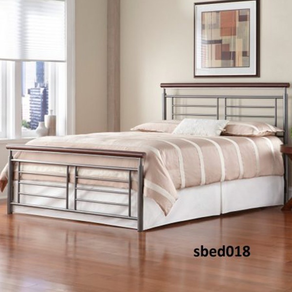 High-Quality Classic Design Steel Bed Model (018)