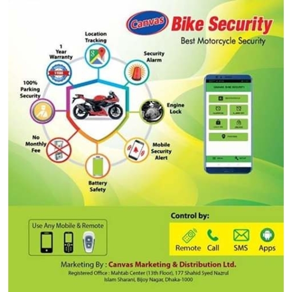 Canvas Bike Security Device