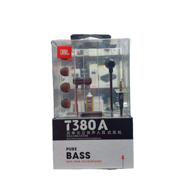 JBL -T380A (In-ear Stereo Earphones)